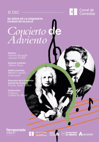 Concierto de Adviento → Teatro Corral de Comedias - Alcalá de Henares (Madrid)