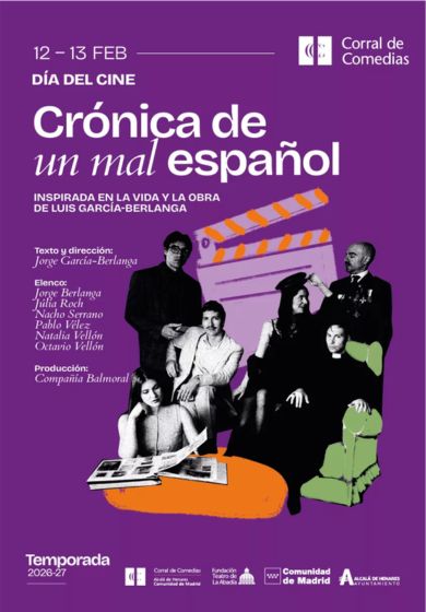 Crónica de un mal español → Teatro Corral de Comedias - Alcalá de Henares (Madrid)