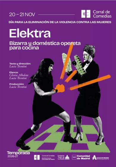 Gloria Albalate: Elektra → Teatro Corral de Comedias - Alcalá de Henares (Madrid)