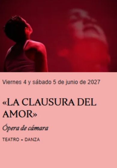Ricardo Campelo Parabavides: La clausura del amor → Teatro Contemporánea Condeduque
