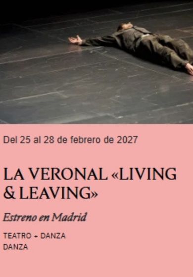 Living & Leaving → Teatro Contemporánea Condeduque