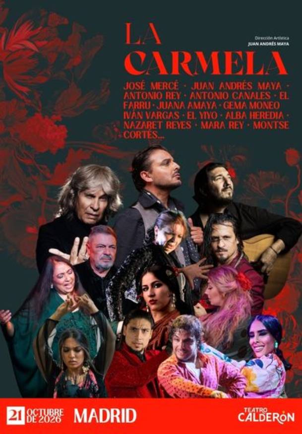 V Aniversario del Tablao Flamenco La Carmela → Teatro Calderón