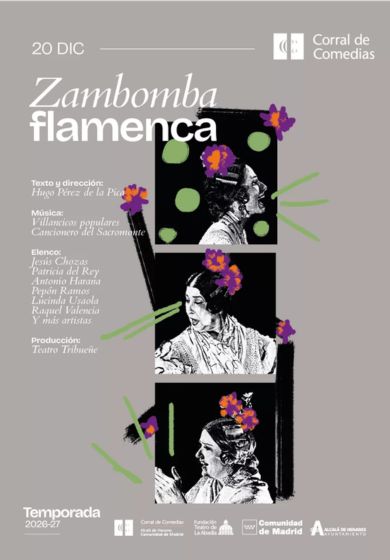 Teatro Tribueñe: Zambomba flamenca → Teatro Corral de Comedias - Alcalá de Henares (Madrid)