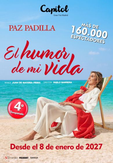 Paz Padilla: El humor de mi vida → Teatro Capitol Gran Vía